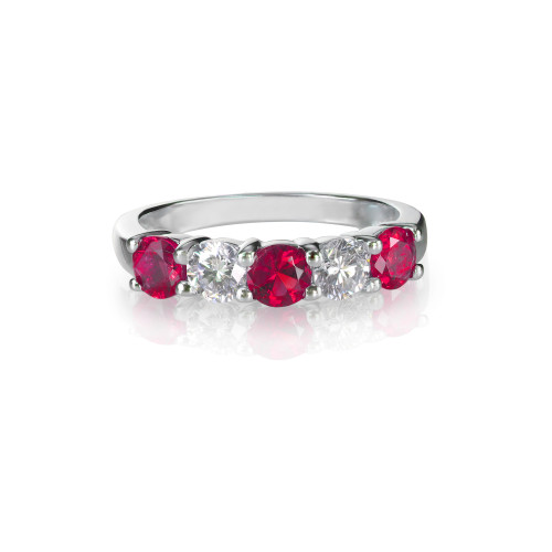 Polaris Ruby Ring